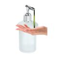 Frosted Glass Soap Dispenser With Wall Mount Bracket - 180ml