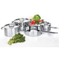 7pc stainless steel cookware set
