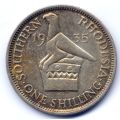 Southern Rhodesia, George V King Emperor, 1 shilling, 1935