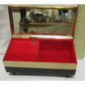 Amazing vintage Art Deco musical jewelry box