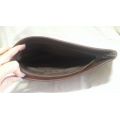 Real leather clutch bag!