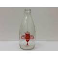 Vintage Van Riebeeck Milk Bottle 1L