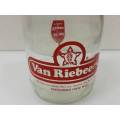 Vintage Van Riebeeck Milk Bottle 1L
