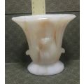 Pressed milk glass vase - Imperial USA