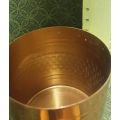Copper sugar pot