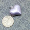 925 Silver Heart pendant - vintage