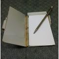 Vintage notepad with pencil for lady`s handbag!