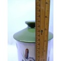 Midwinter Staffordshire semi porcelain cannister