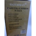 Batermax MOKA ESPRESSO COFFEE MAKER Percolator Stove Top 9 C