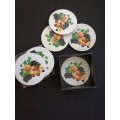 Worcester ware coasters