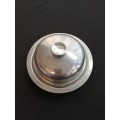 Stainless steel? Metal bowl with lid