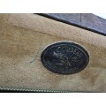Vintage Corbeau ostrich leather handbag! LOOK!