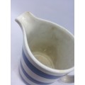 VINTAGE iron stone Gordon Bleu milk jug - small chip