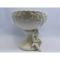 Vintage Balboa cherub vase