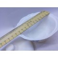 Vintage milk glass bowl with lid