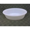 Vintage small milk glass bowl