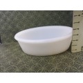 Vintage small milk glass bowl