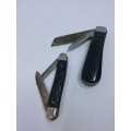 Two old pocket knifes