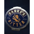 Vintage Banks's bitter beer Tap Sign Knob Handle Topper