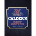 Vintage Calder Best Scotch ale metal sign