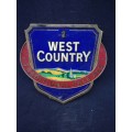 West Country Traditional pale ale  draft beer sign