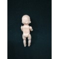 Vintage small Hard plastic doll