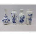 Paper-thin porcelain vases