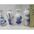 Paper-thin porcelain vases