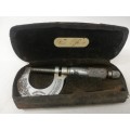 Vintage Sheffield Moore and Wright micrometer - boxed