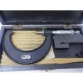 Vintage `Moore & Wright 2-3`  Micrometer - Made In England