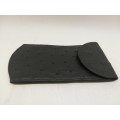 Ostrich leather glasses case