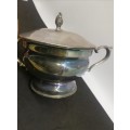 Silver plated sugar pot