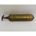 Vintage Brass Fire Extinguisher
