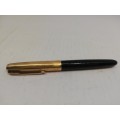Vintage Parker 10ct rolled gold fountain pen