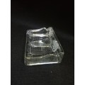 Glass inkwell - made in England