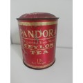 Pandora ceylon tea 1 lb tin