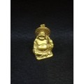 Gold Buddha figurine