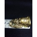Gold Buddha figurine