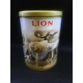 Lion special pilsener beer tin