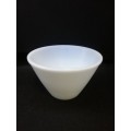 Small Milk glass mixing bowl