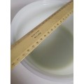 Milk glass Anchor Hocking bowl 1.5l