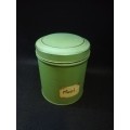 Vintage Tala storage tin - hinged lid
