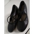 Tap shoes - handmade by Dancewell size 6