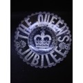 The Queen`s Jubilee Glass Plate 1837 - 1887