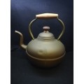 Old brass kettle