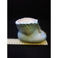 Balboa ceramic baby bootie