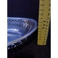 Pretty cut out stainless steel bowl