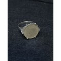 Georgivs coin ring - silver