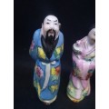 Chinese ceramic hand painted Immortals