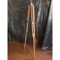 Vintage wooden extendable tripod